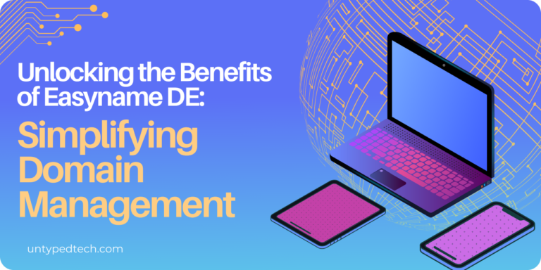 Unlocking the Benefits of easyname DE: Simplifying Domain Management