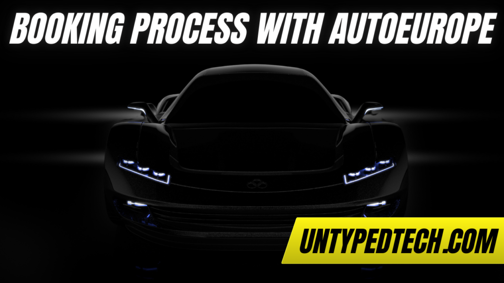 AutoEurope (EU,UK): Booking Process with AutoEurope