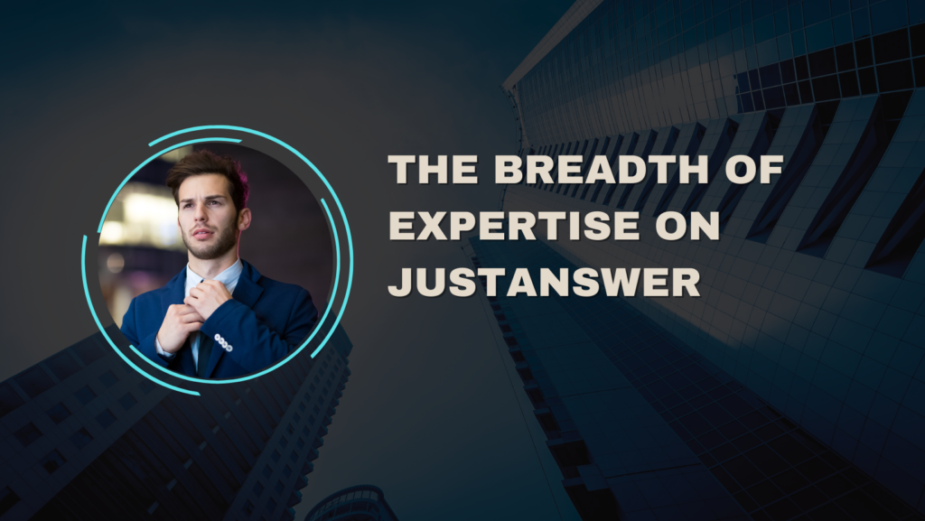 The Breadth of Expertise on JustAnswer