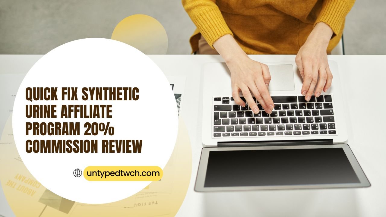 Quick Fix Synthetic Urine Affiliate Program 20%
